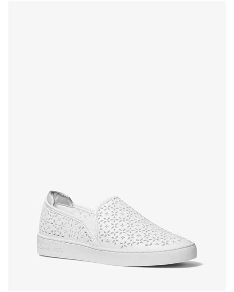 michael kors white slip on shoes|Michael Kors ophelia slip on.